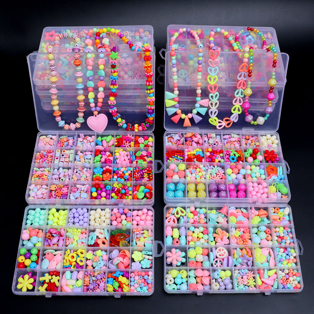 Jewelry Making For 5 Year Old - 500pcs DIY Handmade Beaded Children's Toy