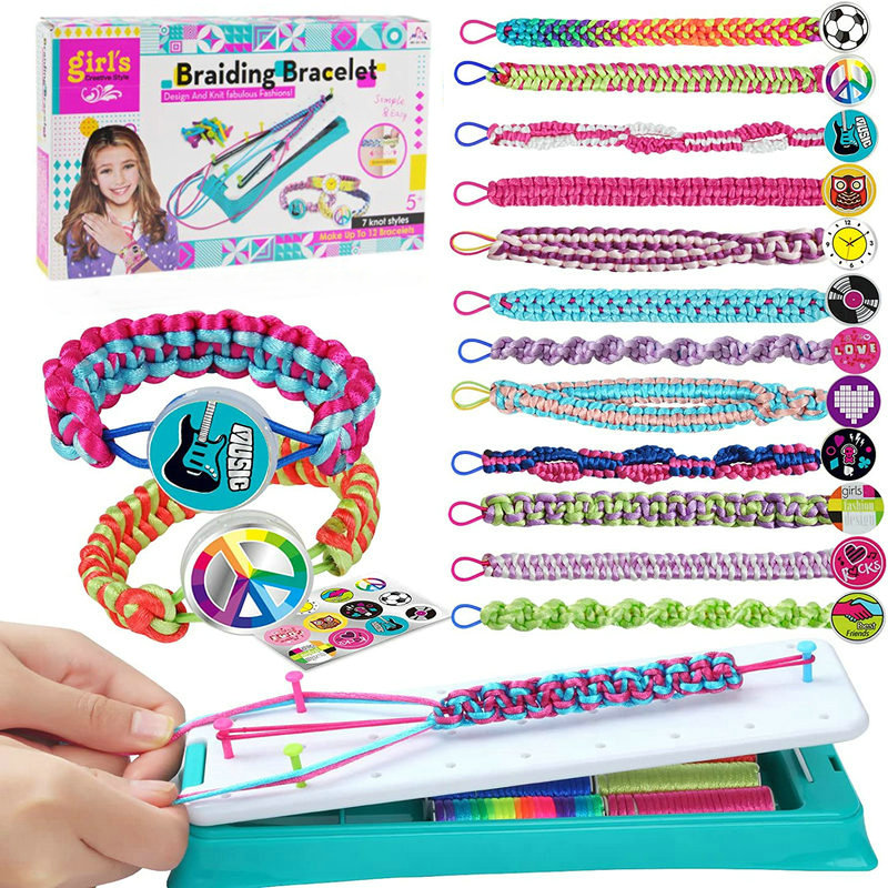 Jewelry Making Kit For Kids - Friendship Bracelet Making Kit for Girls