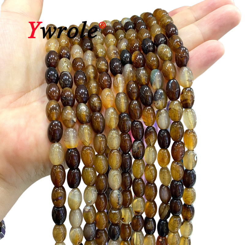 Jewelry Making Process - Rough Processing Coffee Dragon Veins Agate