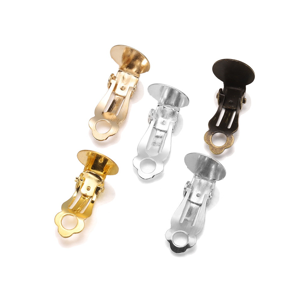 50pcs/Lot 10mm Meatl Ear Clips - Jewelry Making Findings recensie en prijs