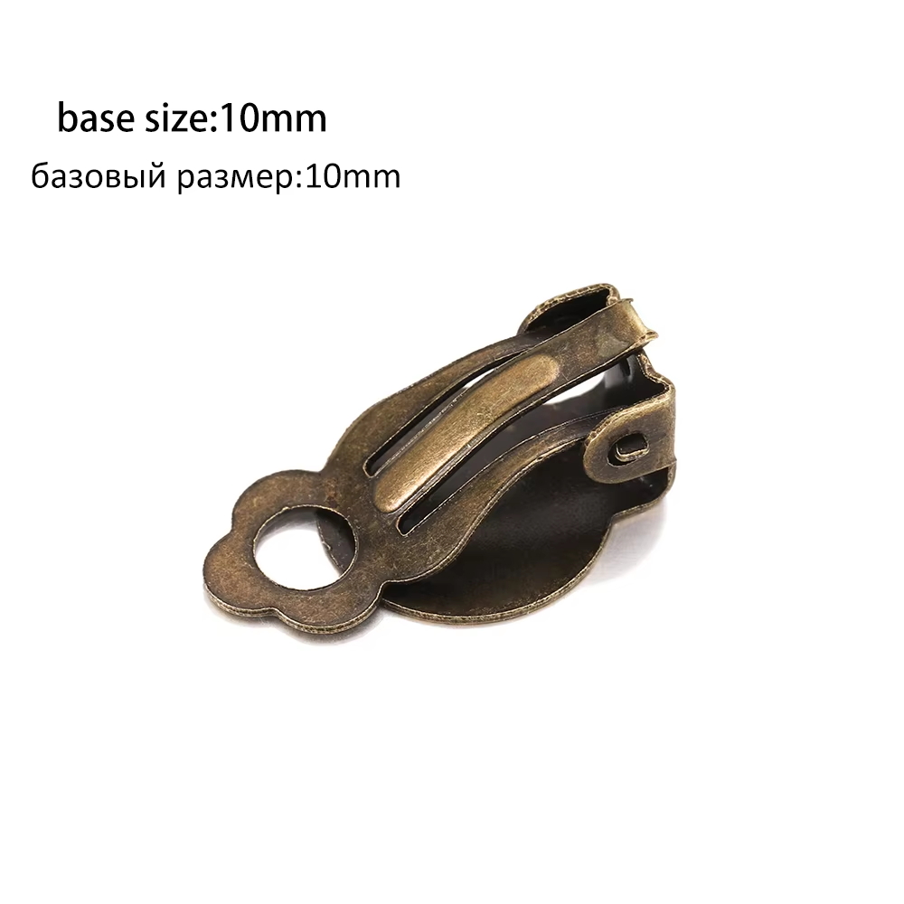 50pcs/Lot 10mm Meatl Ear Clips - Jewelry Making Findings recensie en prijs