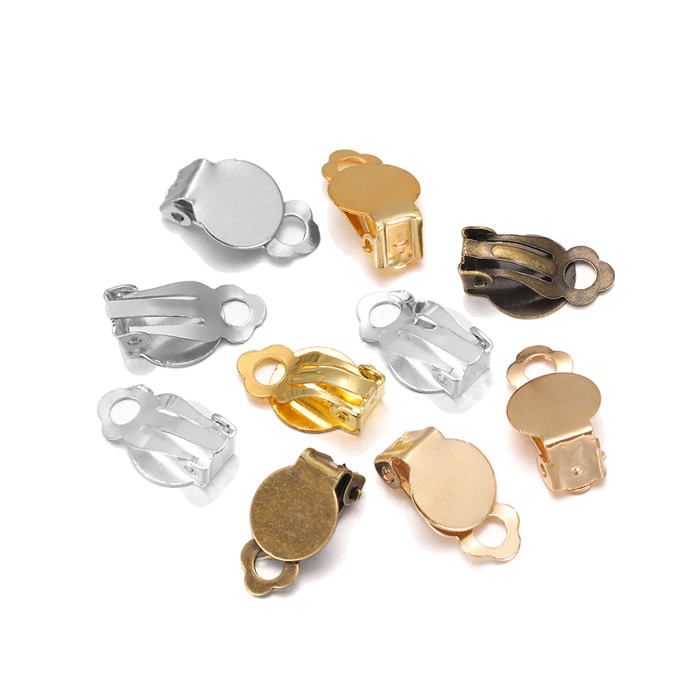 50pcs/Lot 10mm Meatl Ear Clips - Jewelry Making Findings recensie en prijs