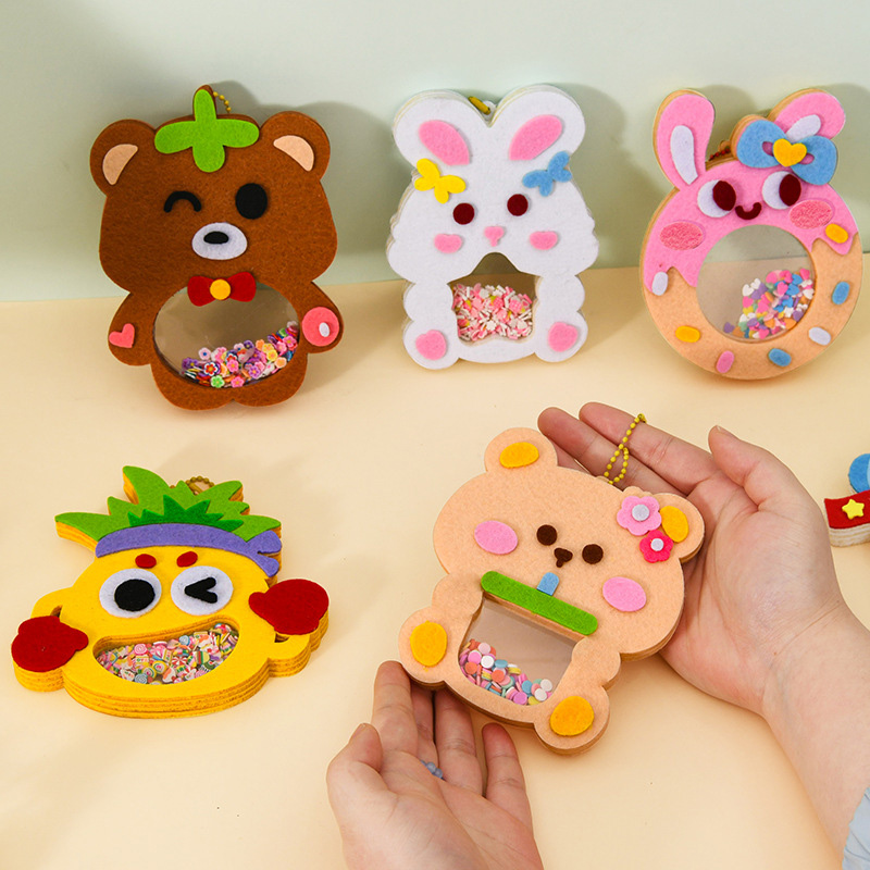 Cartoon Non Woven Shake Pendan - Jewelry Making Kit For Kids recensie en prijs