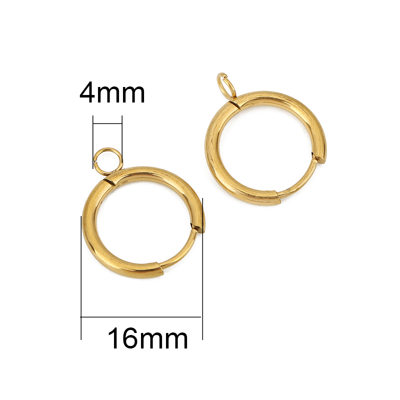 10pcs PVD Never Fade Earrings  - Jewelry Making Findings recensie en prijs