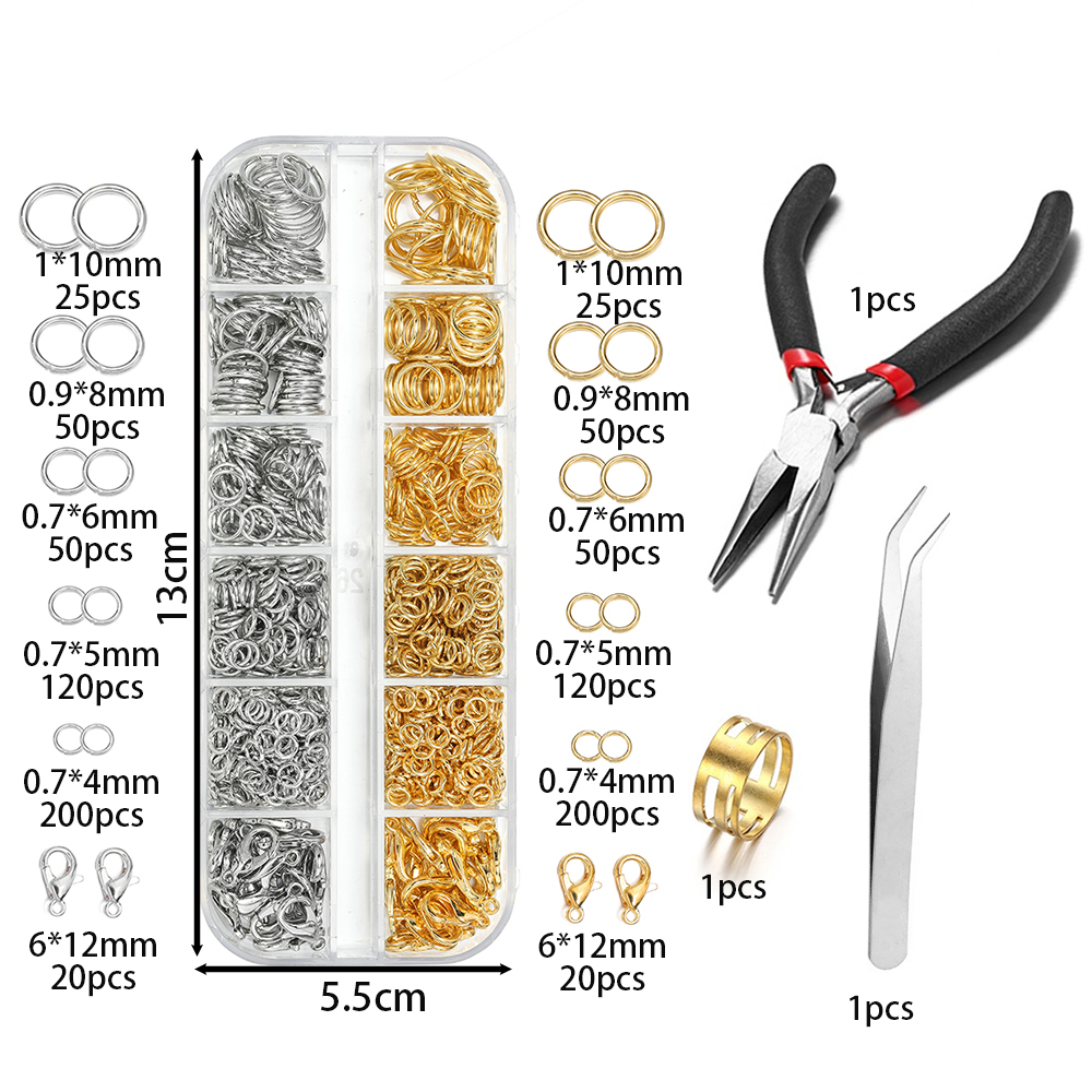 930pcs/Box Jewelry Findings Ki - Jewelry Making Kit For Kids recensie en prijs