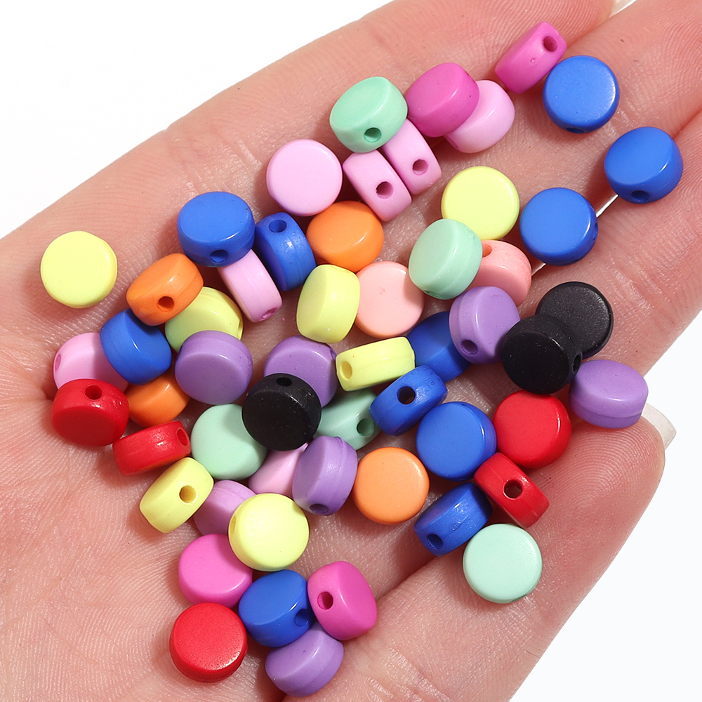 100PCS/Lot Colorful Acrylic Be - Jewelry Making For 5 Year Old recensie en prijs