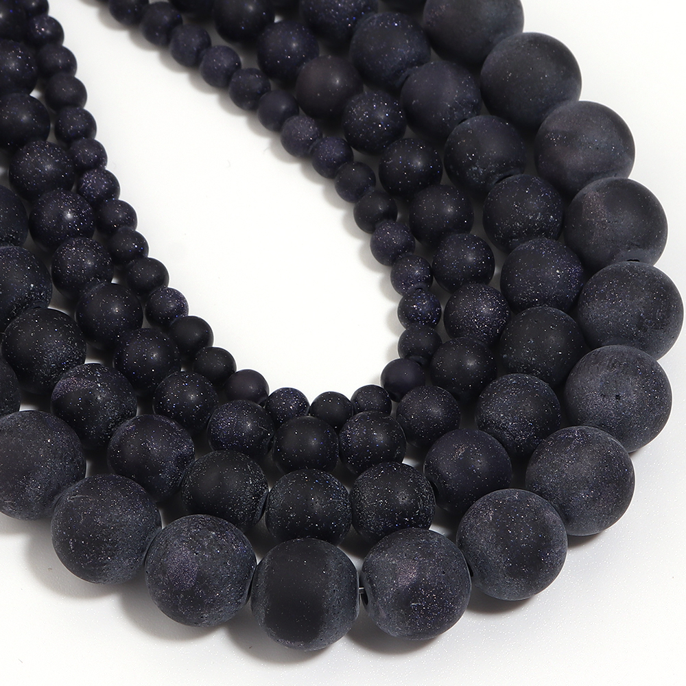 Natural Matte Black Sandstone  - Jewelry Making Gemstones recensie en prijs