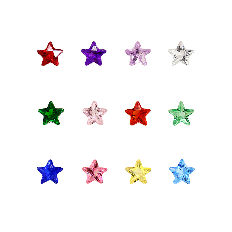 240pc/lot 4mm 5mm star heart b - Jewelry Making Gemstones recensie en prijs