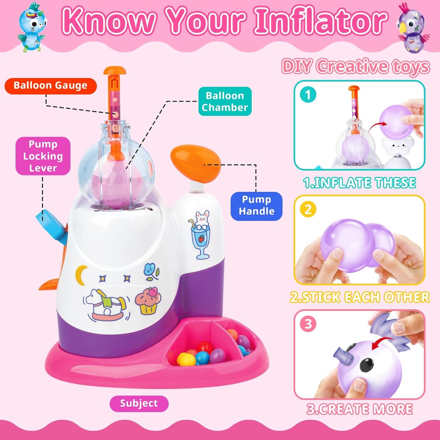 DIY Balloon Animal Kit with Pu - Jewelry Making Kit For Kids recensie en prijs