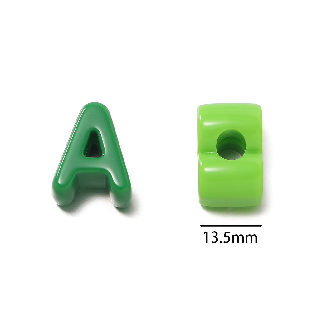 10pcs/lot Mixed Color Big Hole - Jewelry Making For 5 Year Old recensie en prijs