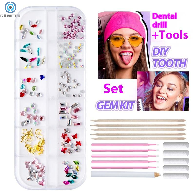 1 Set Dental Tooth Gems Crysta - Jewelry Making Tool Kit recensie en prijs