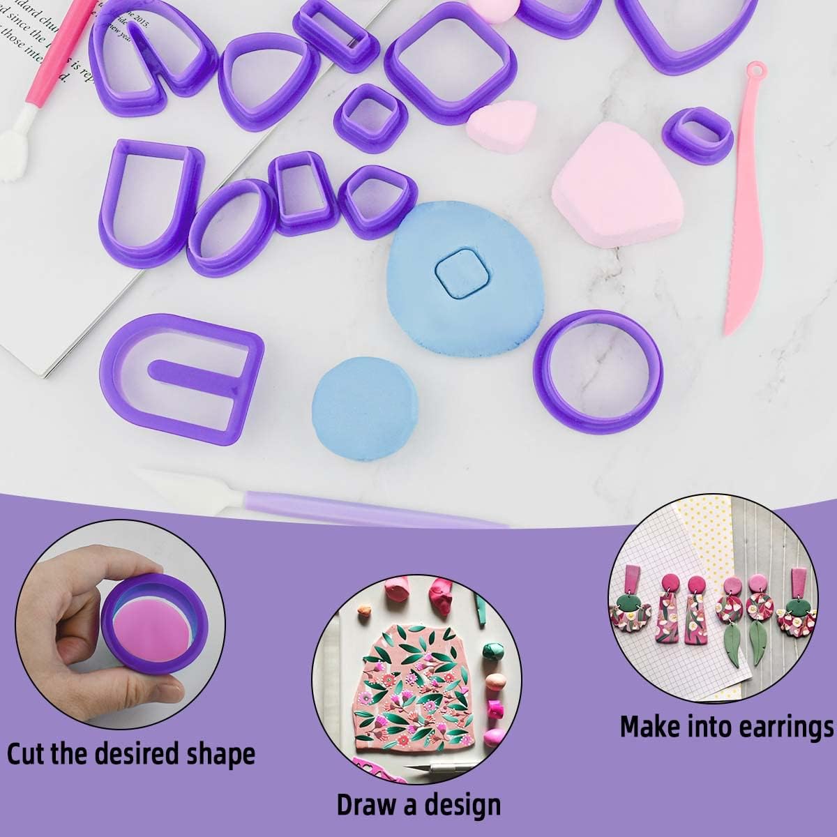 Polymer Clay Earring Making Ki - Jewelry Making Tool Kit recensie en prijs