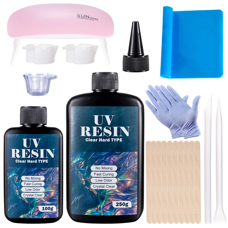 Hard UV Resin Glue Kit Fast Cu - Jewelry Making Tool Kit recensie en prijs