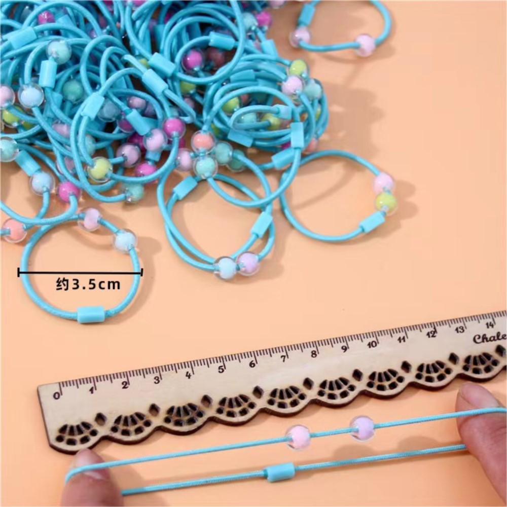 50pcs Cute Elastic Hair Ties P - Jewelry Making For 5 Year Old recensie en prijs