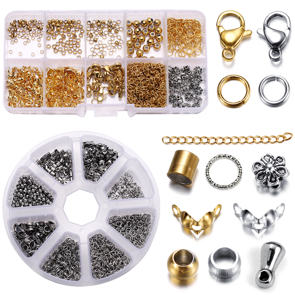 352-950Pcs Stainless Steel Jew - Jewelry Making Kit For Kids recensie en prijs