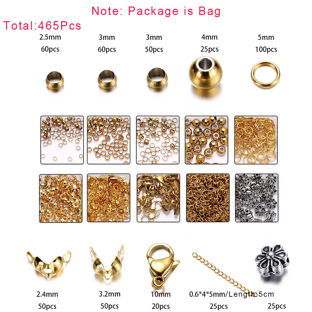 352-950Pcs Stainless Steel Jew - Jewelry Making Kit For Kids recensie en prijs