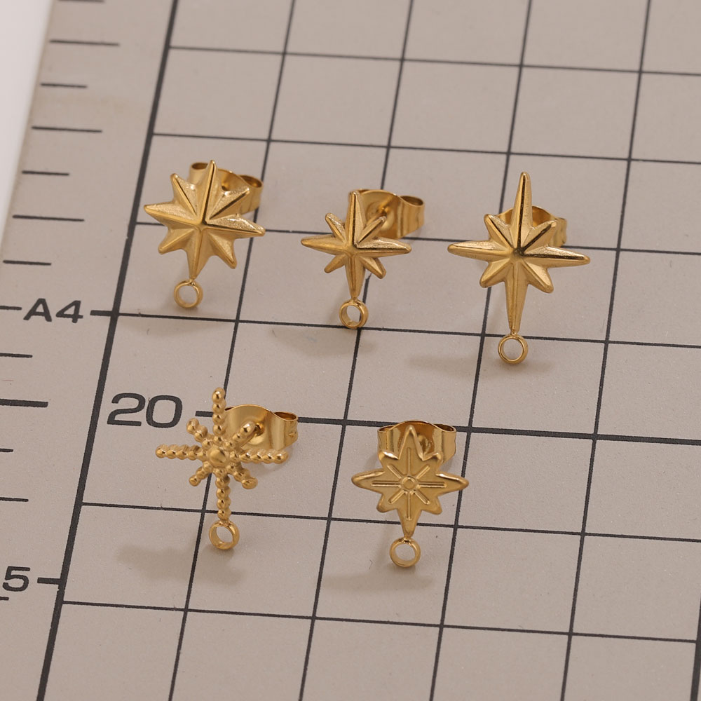 6pcs Stainless Steel Star Earr - Jewelry Making Tool Kit recensie en prijs