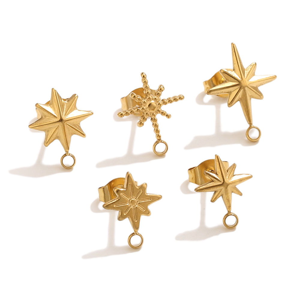 6pcs Stainless Steel Star Earr - Jewelry Making Tool Kit recensie en prijs