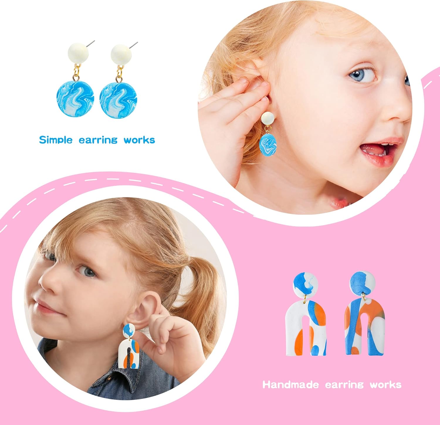 24 Color Polymer Clay Earring  - Jewelry Making Kit For Kids recensie en prijs