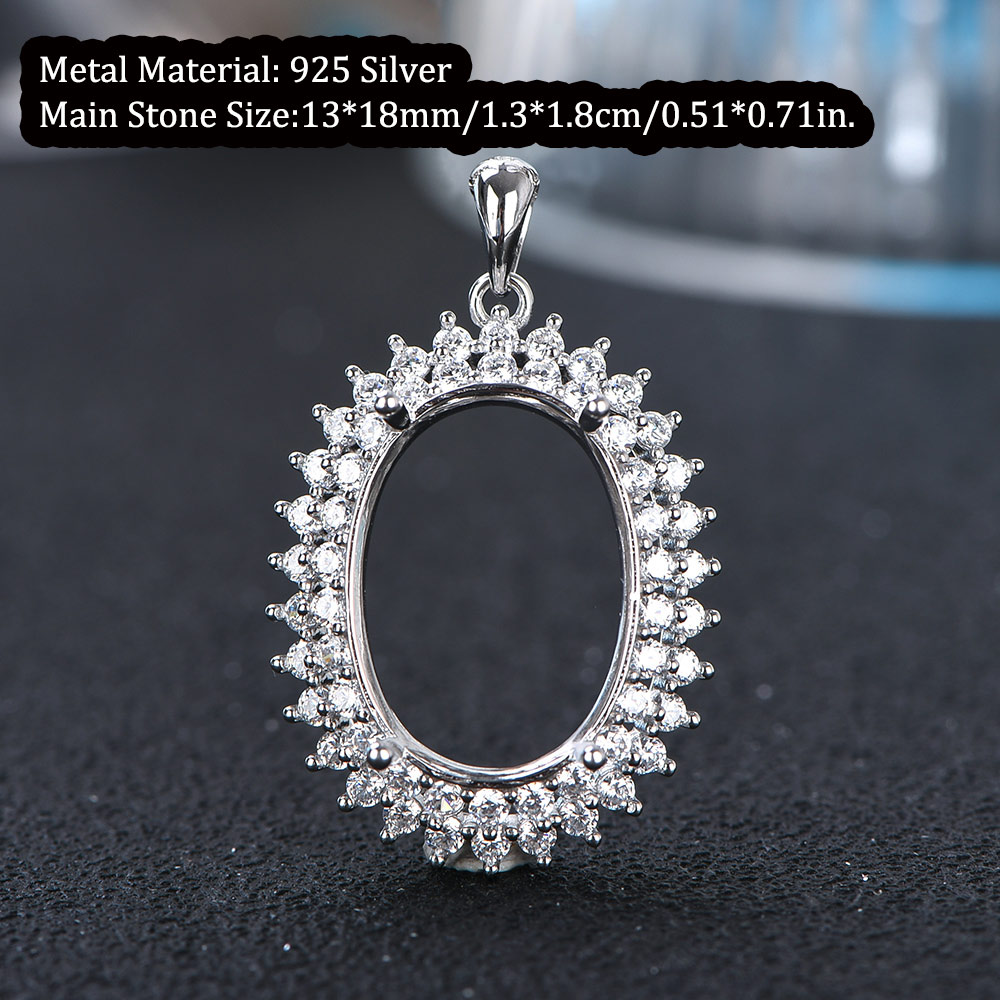 13x18mm S925 Sterling Silver R - Jewelry Making Gemstones recensie en prijs