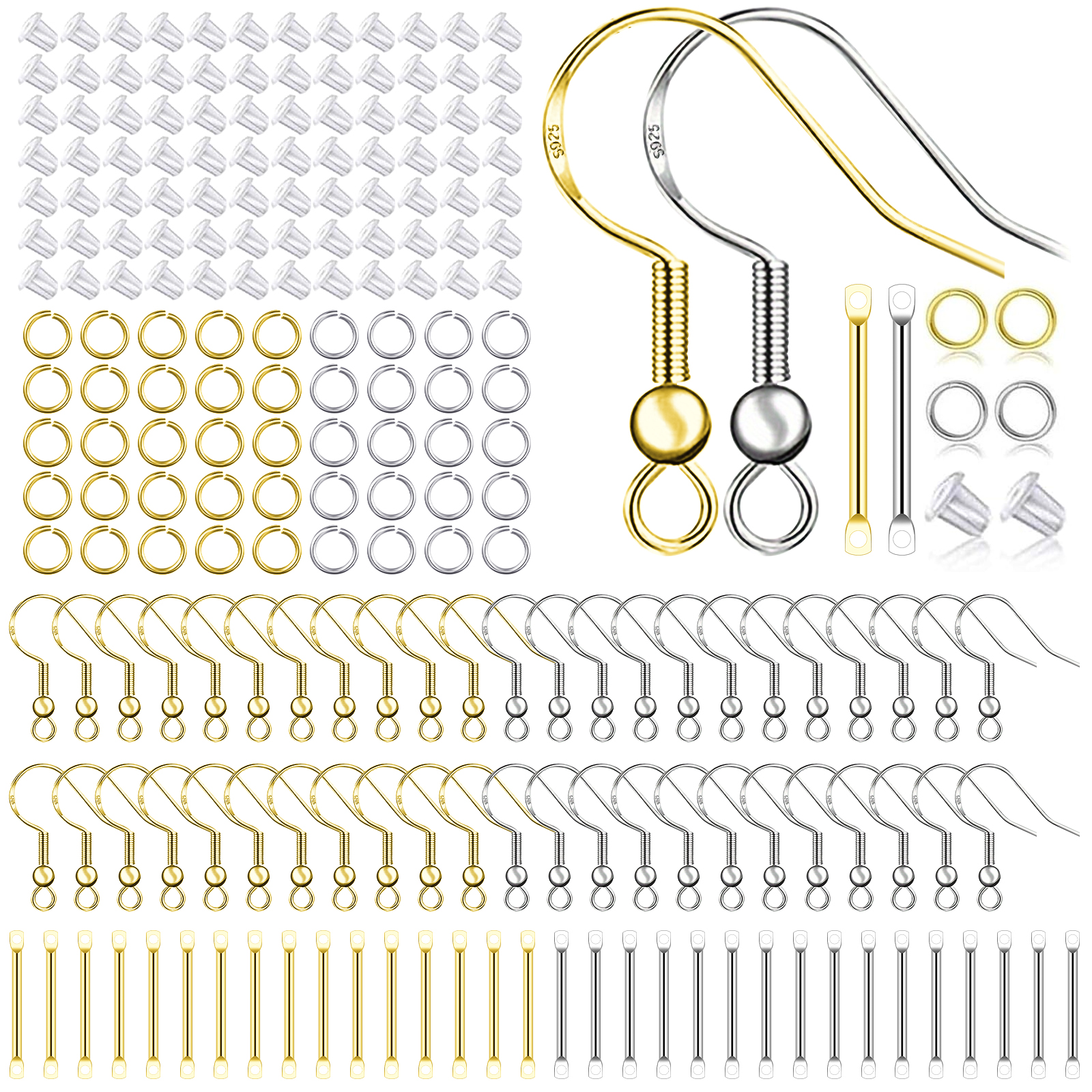 925 Silver/Gold Plated Earring - Jewelry Making Findings recensie en prijs
