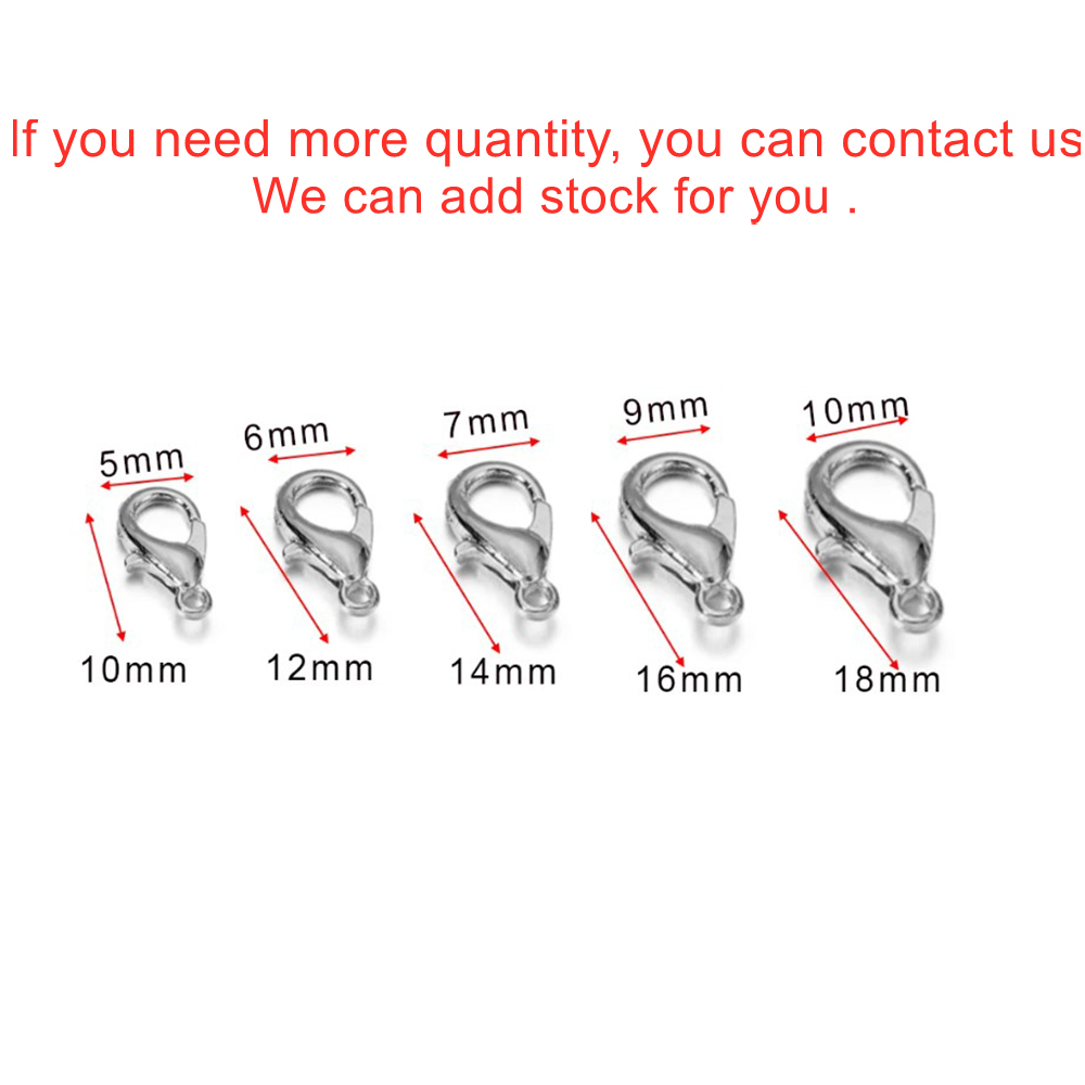 10pcs Multiple Size Lobster Cl - Jewelry Making Findings recensie en prijs