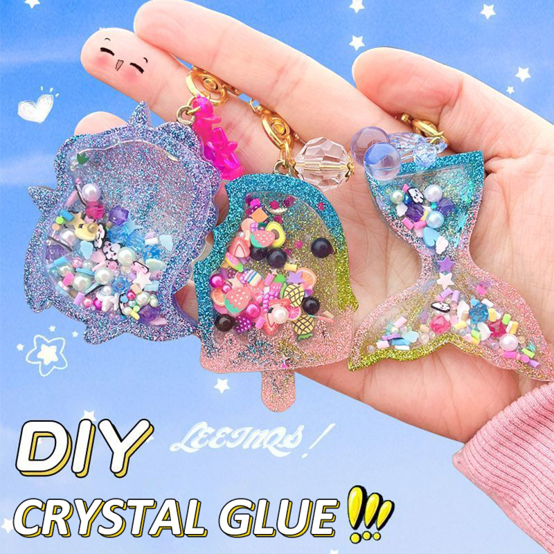 Kids DIY Crystal Glue Key chai - Jewelry Making Kit For Kids recensie en prijs