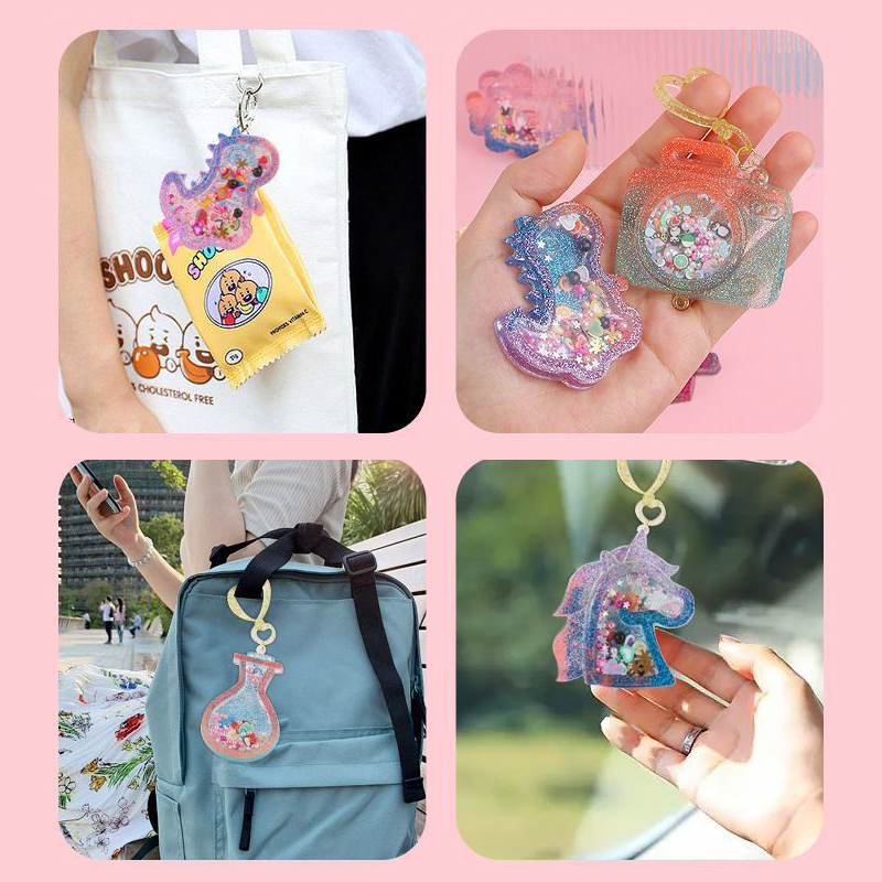 Kids DIY Crystal Glue Key chai - Jewelry Making Kit For Kids recensie en prijs