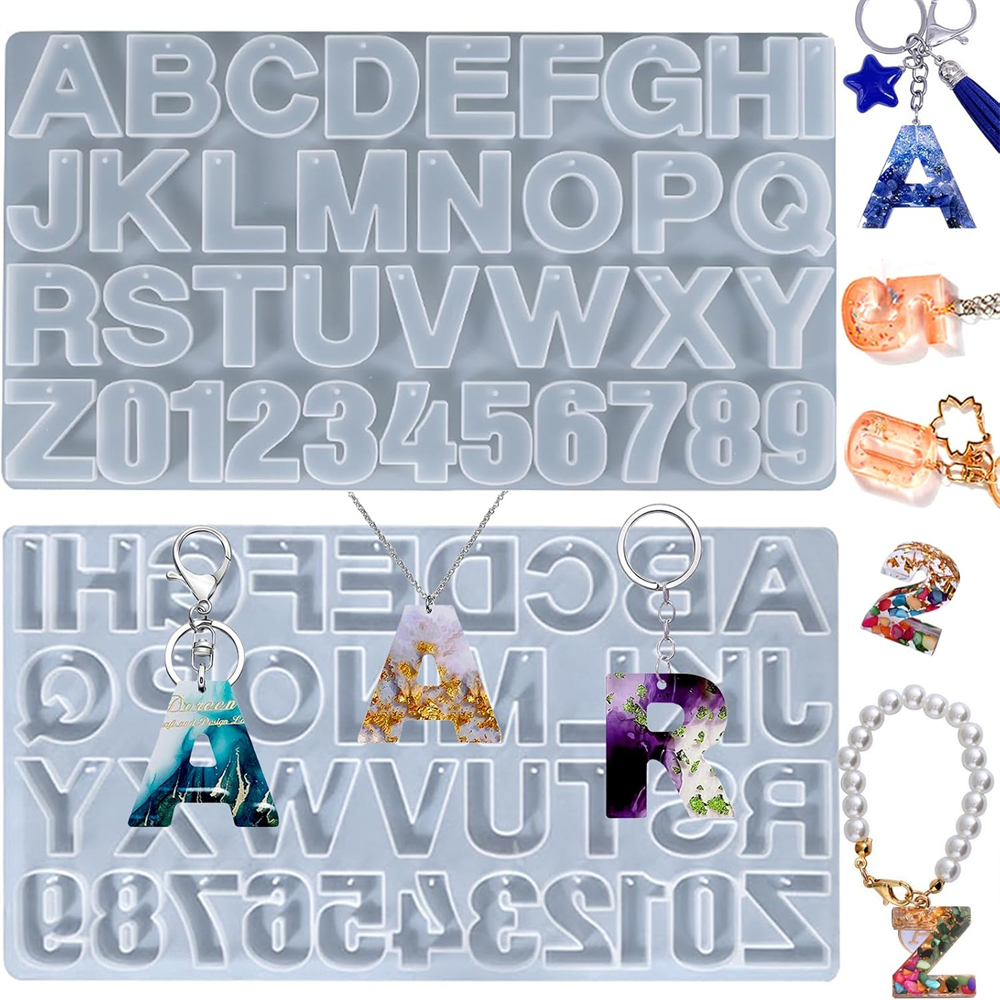 Alphabet Silicone Mold for Epo - Jewelry Making Tool Kit recensie en prijs