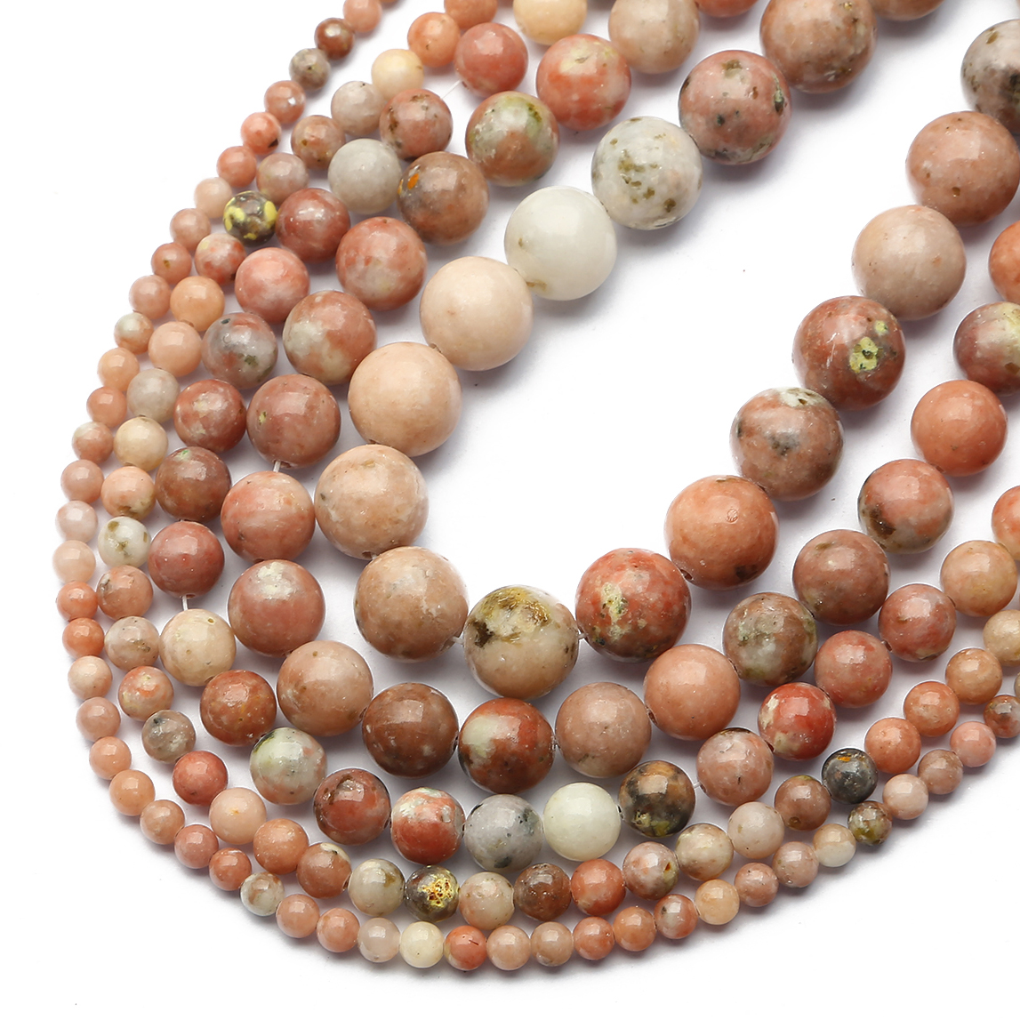 Natural Red Network Stone Roun - Jewelry Making Gemstones recensie en prijs