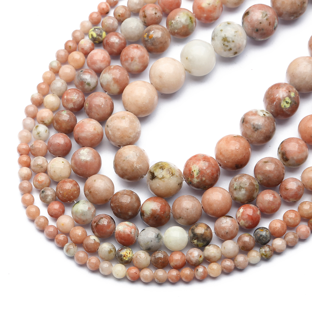 Natural Red Network Stone Roun - Jewelry Making Gemstones recensie en prijs