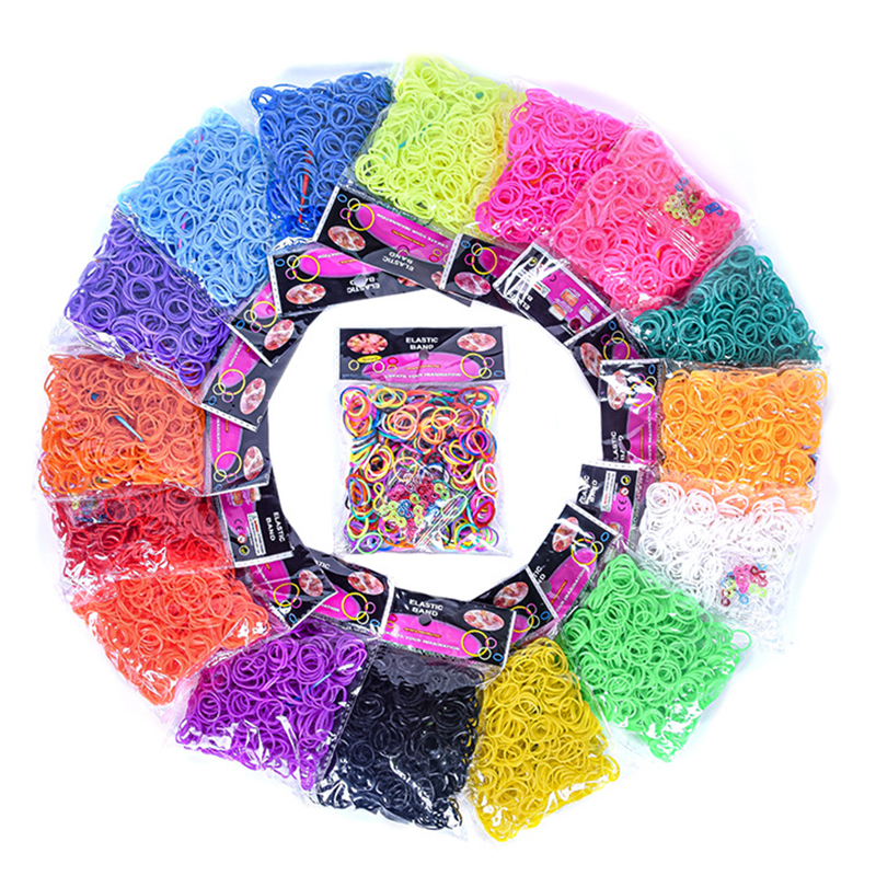 600 pieces Colorful Rubber Ban - Jewelry Making Tool Kit recensie en prijs