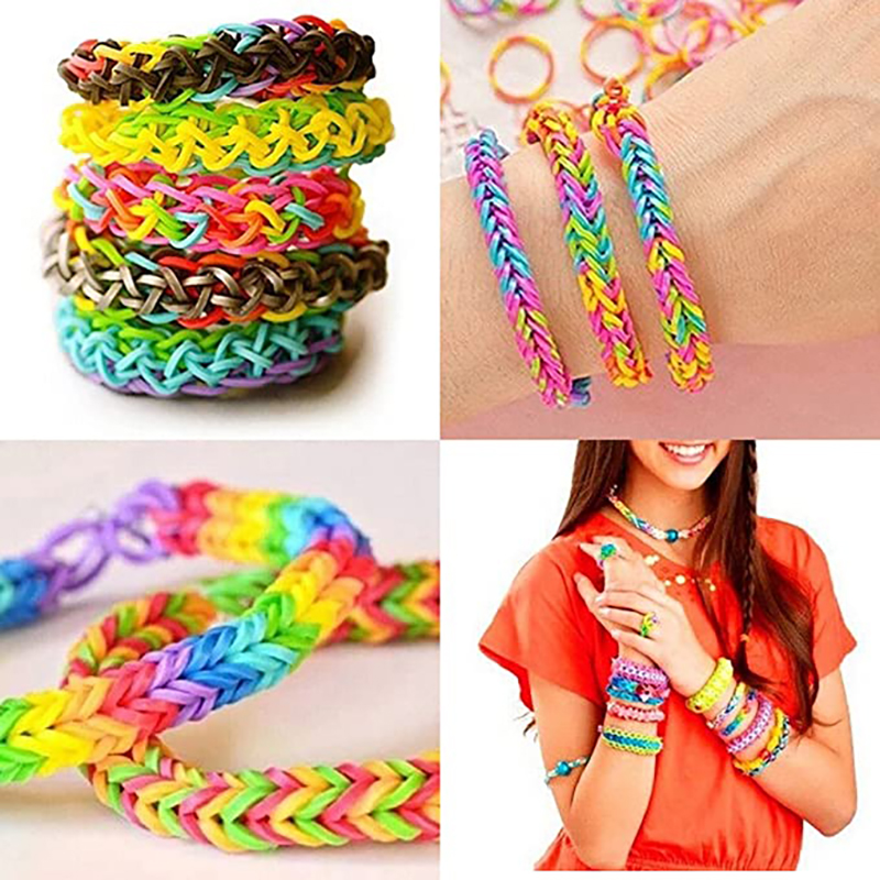 600 pieces Colorful Rubber Ban - Jewelry Making Tool Kit recensie en prijs