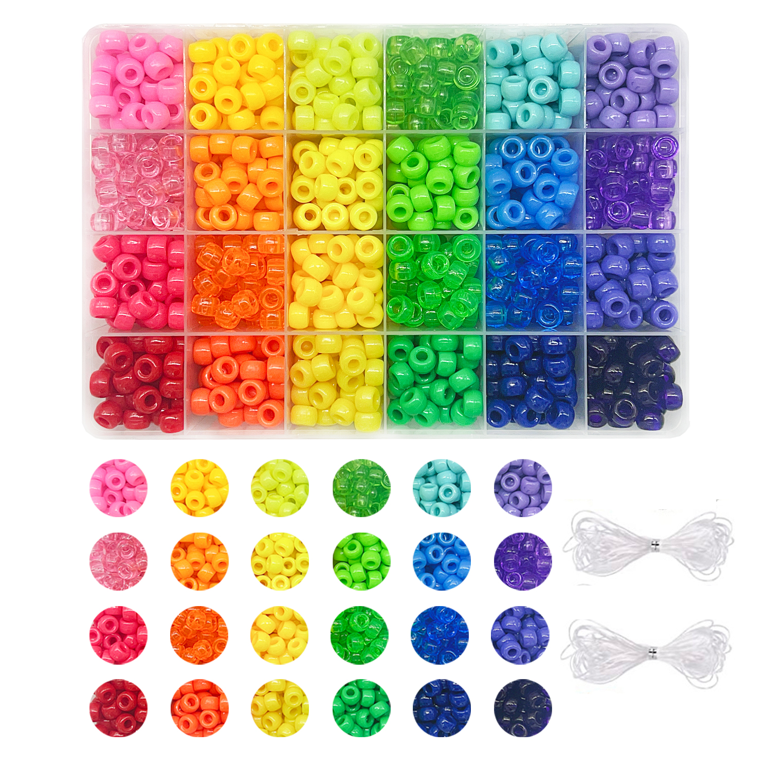 Pony Beads for Friendship Brac - Jewelry Making Kit For Kids recensie en prijs
