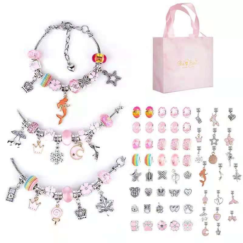 Charm Bracelet Making Kit DIY  - Jewelry Making Kit For Kids recensie en prijs