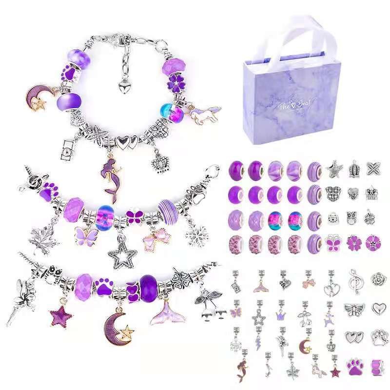 Charm Bracelet Making Kit DIY  - Jewelry Making Kit For Kids recensie en prijs