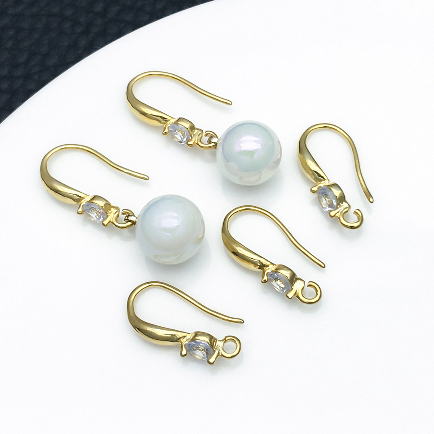 3pcs 10x19mm with Zircon Earri - Jewelry Making Findings recensie en prijs