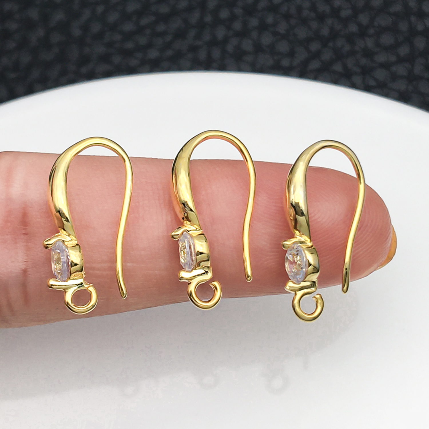 3pcs 10x19mm with Zircon Earri - Jewelry Making Findings recensie en prijs