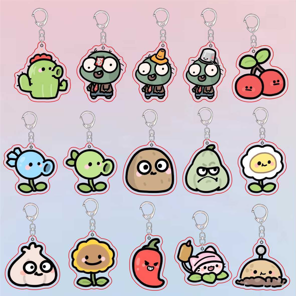 Plants Vs Zombies Acrylic Cute - Jewelry Making Findings recensie en prijs