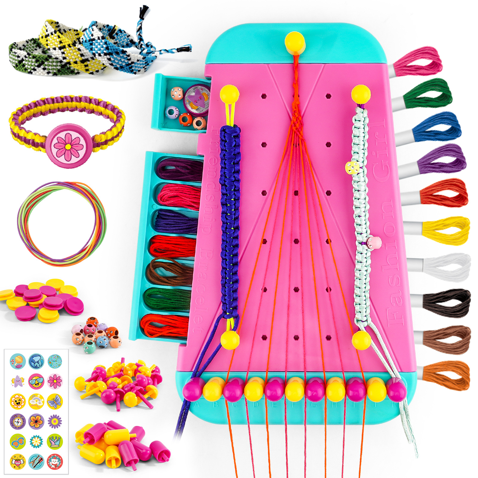 2 In 1 Kids Bracelet Making Ki - Jewelry Making For 5 Year Old recensie en prijs
