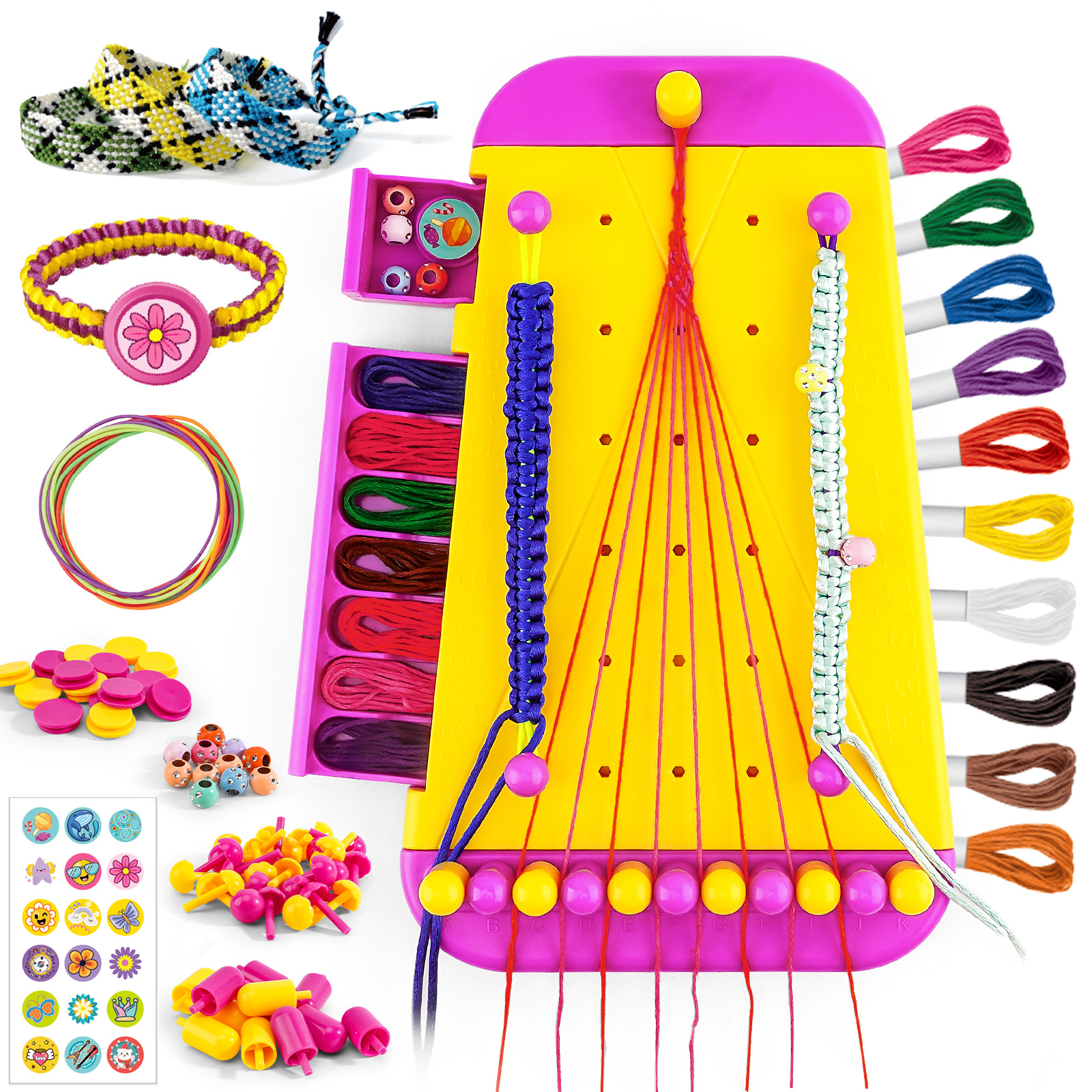 2 In 1 Kids Bracelet Making Ki - Jewelry Making For 5 Year Old recensie en prijs