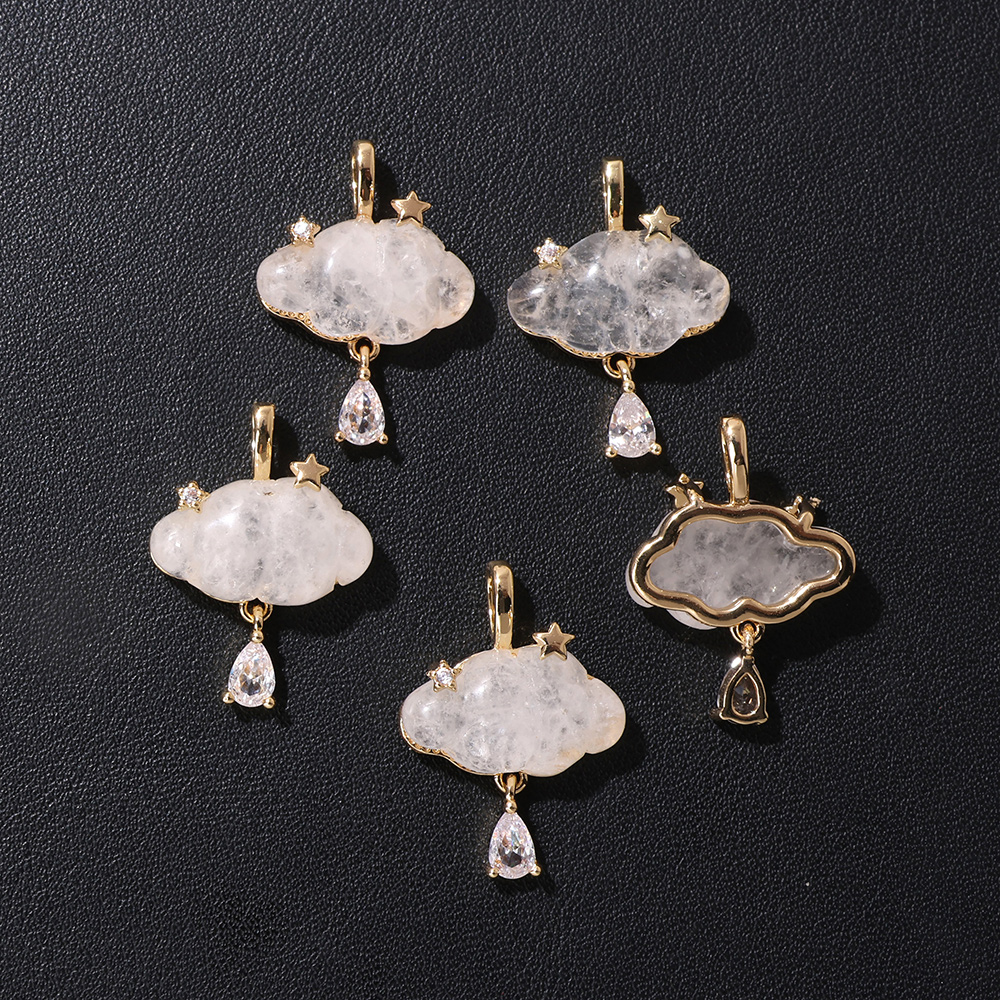 1PC Natural Stone Quartz Penda - Jewelry Making Gemstones recensie en prijs