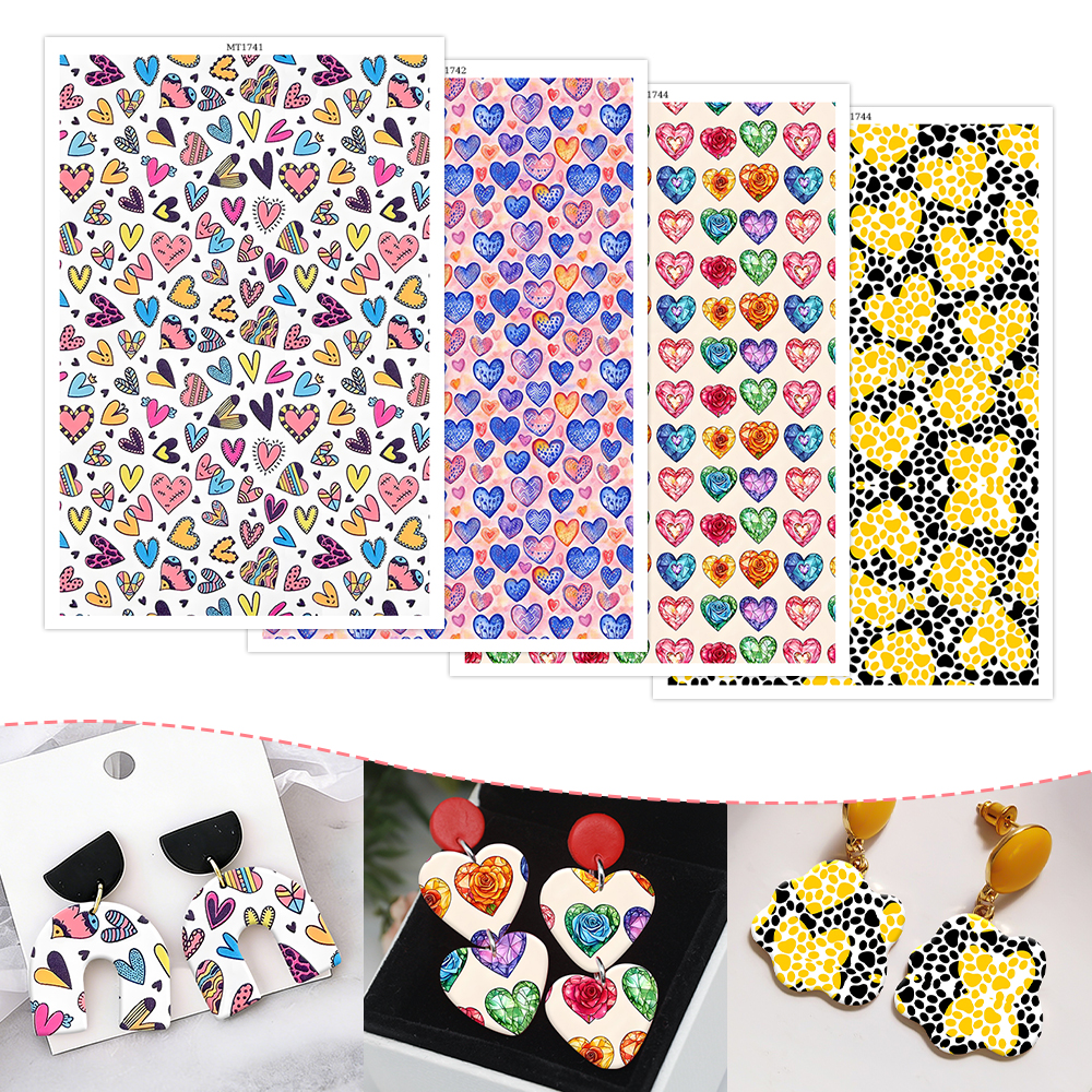 4pc Colorful Love Floral & Pal - Jewelry Making For Birthday Party recensie en prijs
