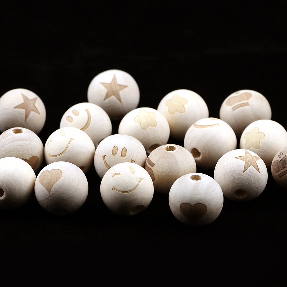 10pcs 20mm Round Natural Wood  - Jewelry Making For 5 Year Old recensie en prijs