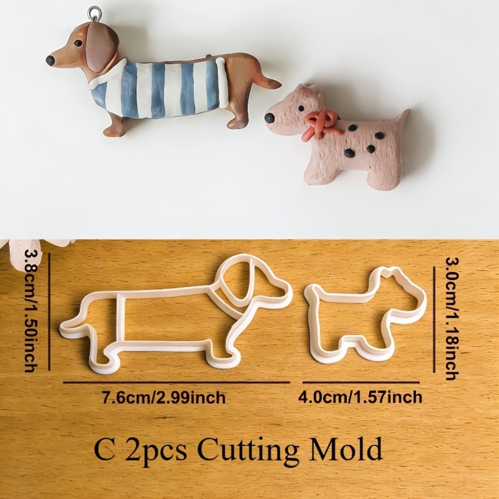 2 Sets 6Pcs Cartoon Dog Polyme - Jewelry Making Tool Kit recensie en prijs