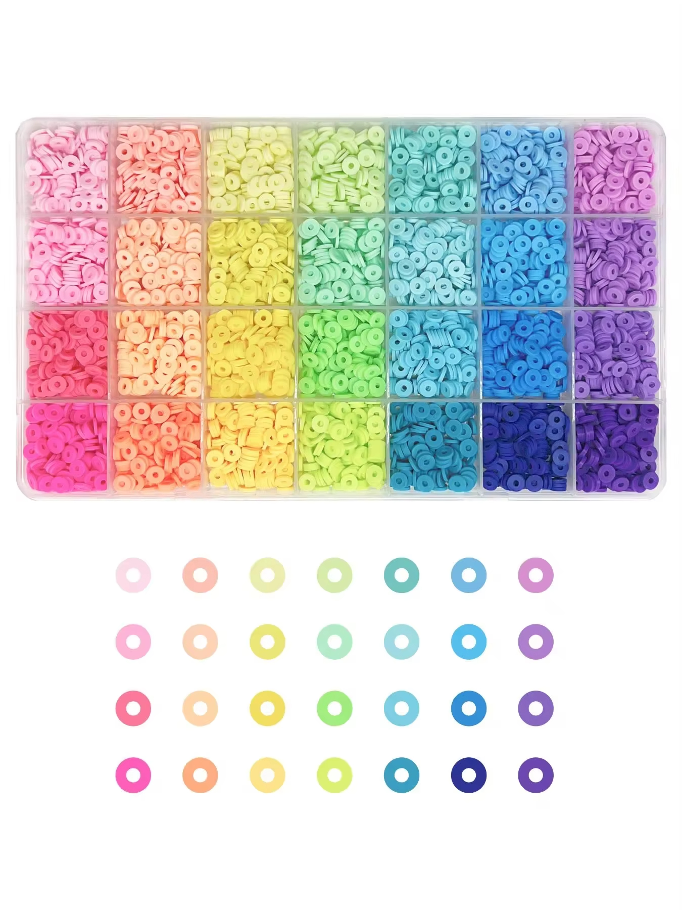A Set Clay Beads For Bracelet  - Jewelry Making Kit For Kids recensie en prijs