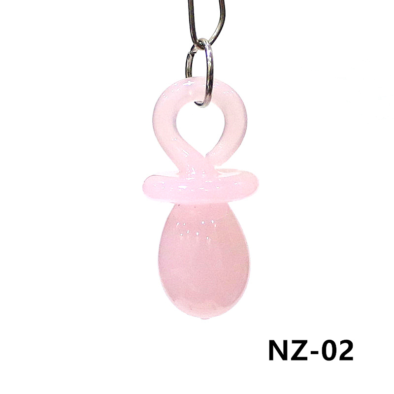 1PC Mini Glass Pacifier Charm  - Jewelry Making For Birthday Party recensie en prijs