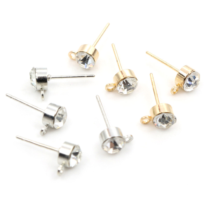 50pcs Stud Earrings Pins with  - Jewelry Making Findings recensie en prijs
