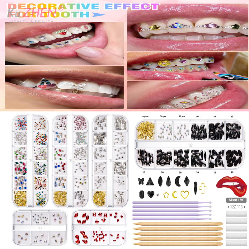 1 Set Sequins Dental Tooth Gem - Jewelry Making Tool Kit recensie en prijs