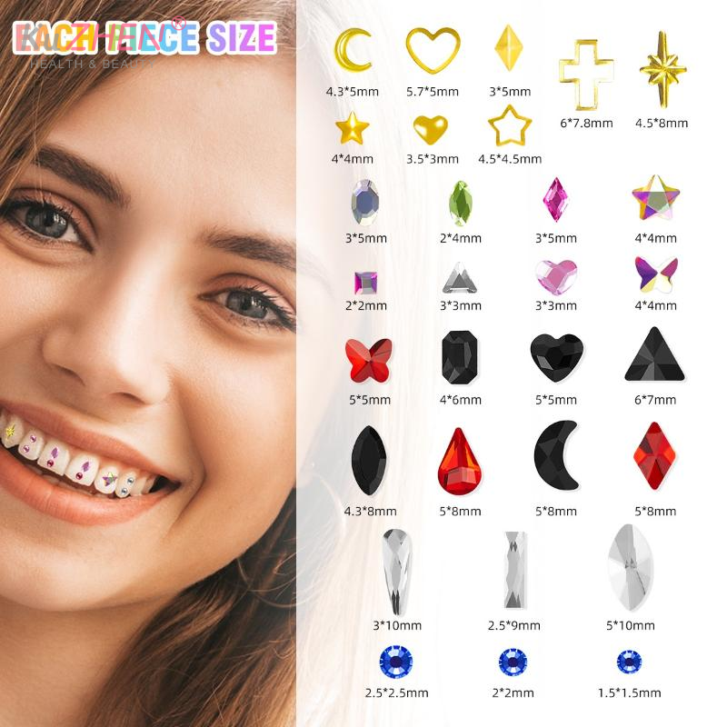 1 Set Sequins Dental Tooth Gem - Jewelry Making Tool Kit recensie en prijs